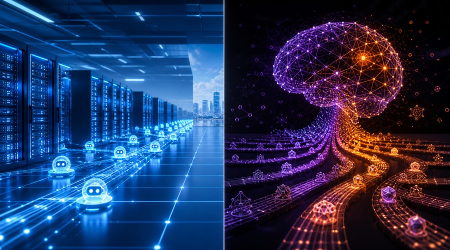 גוגל נגד OpenAI ואנתרופיק: שני מסלולים שונים לגמרי אל ה-AGI