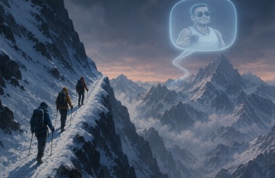 Gemini תכנן להם 8 שעות טיפוס להר שסטה - זה נגמר בלילה בשלג, ברך פצועה וניתוק מהמסלול