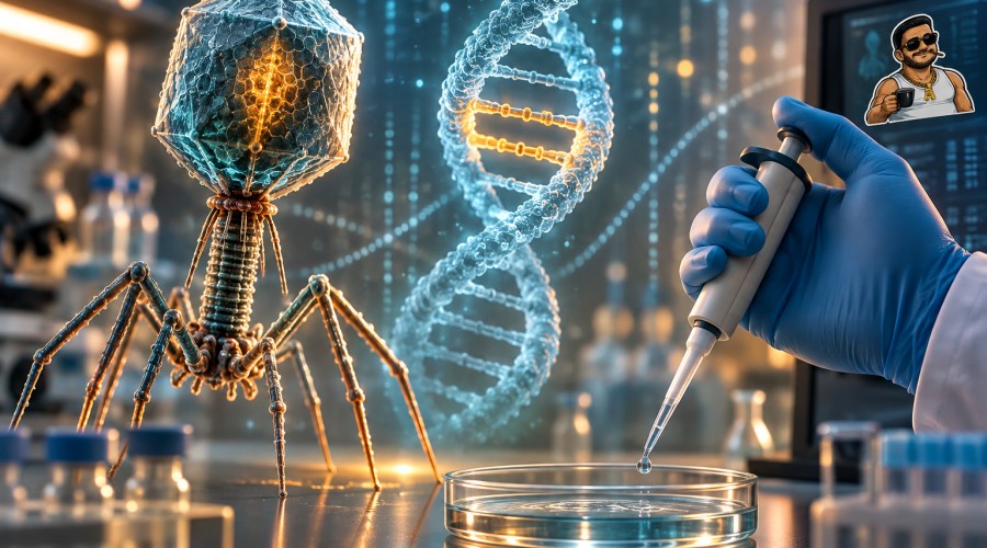 קלוד מצא ב-DNA של וירוסים משהו שנראה כמו CRISPR. באנתרופיק עוד לא יודעים מה הוא עושה