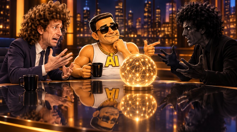 ״AI הוא השטן ואני יוצרו״: SNL הפך את דאריו אמודיי לגולום של עידן הבינה המלאכותית